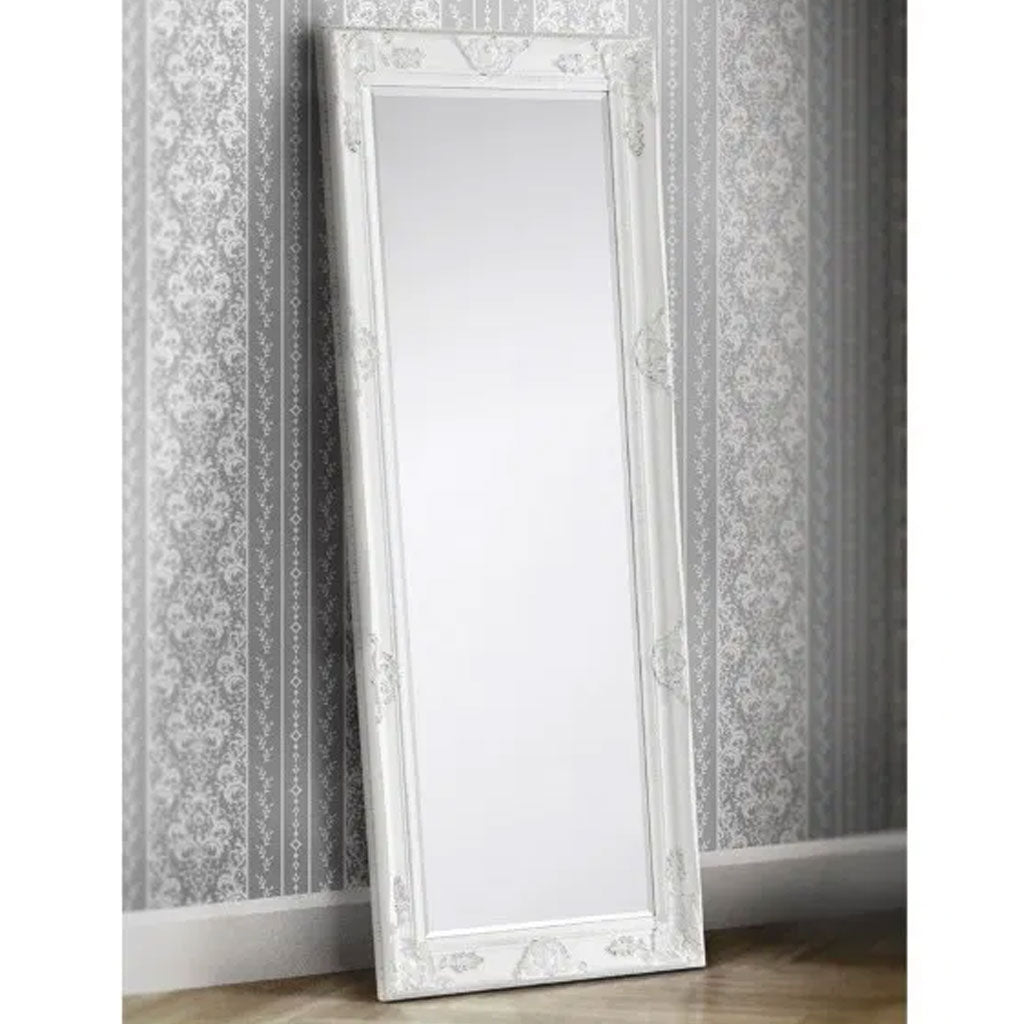 Dressing Mirror 170cm High With Wooden Frame - Palais