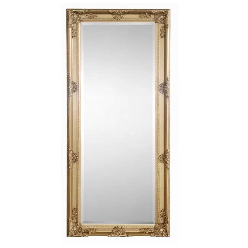 Dressing Mirror 170cm High With Wooden Frame - Palais