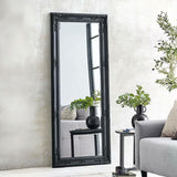 Dressing Mirror 170cm High With Wooden Frame - Palais