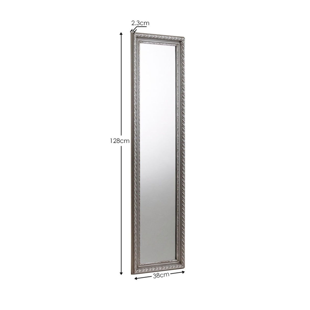 Dressing Mirror Tall With Metal Frame - Allegro