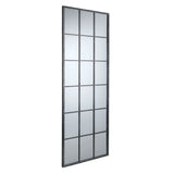 Dressing Mirror in Window Design Large With Metal Frame - Somma