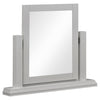 Dressing Table Mirror With Wooden Frame - Bordeaux