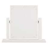 Dressing Table Mirror With Wooden Frame - Bordeaux