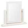 Dressing Table Mirror With Wooden Frame - Bordeaux