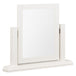 Dressing Table Mirror With Wooden Frame - Bordeaux