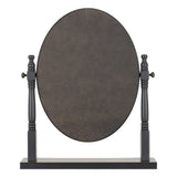 Dressing Table Mirror With Wooden Frame - Contessa