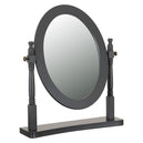 Dressing Table Mirror With Wooden Frame - Contessa