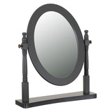 Dressing Table Mirror With Wooden Frame - Contessa