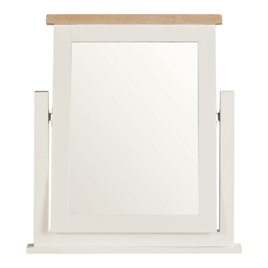 Dressing Table Mirror With Wooden Frame - Windsor