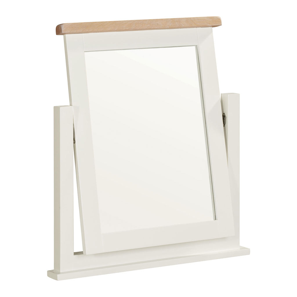 Dressing Table Mirror With Wooden Frame - Windsor