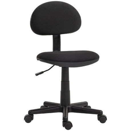 Elastic Fabric Home And Office Chair 54cm Wide Armless - Velmora