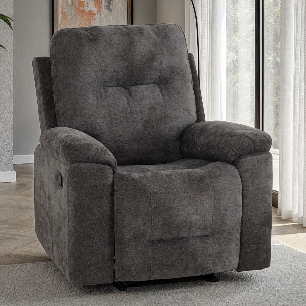Fabric 1 Seater Recliner Sofa - Guildford