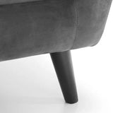 Fabric 1 Seater Sofa - Monza