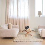 Fabric 2 + 2 Seater Sofa Set - Westham