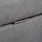 Fabric 2 Seater Sofa 117cm Wide With Rubberwood Legs - Velmora