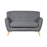 Fabric 2 Seater Sofa 137cm Wide - Kensington Home