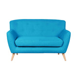 Fabric 2 Seater Sofa 137cm Wide - Kensington Home