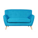Fabric 2 Seater Sofa 137cm Wide - Kensington Home