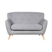 Fabric 2 Seater Sofa 137cm Wide - Kensington Home