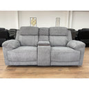 Fabric 2 Seater Sofa Electric Recliner Beige - Owen