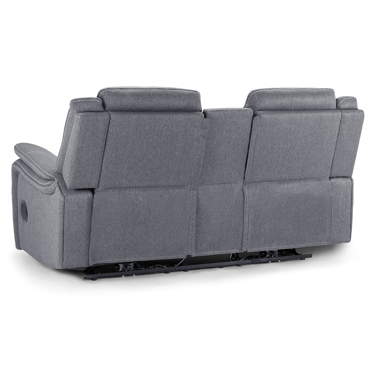Fabric 2 Seater Sofa Electric Recliner - Galaxy Tech