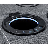 Fabric 2 Seater Sofa Electric Recliner - Galaxy Tech