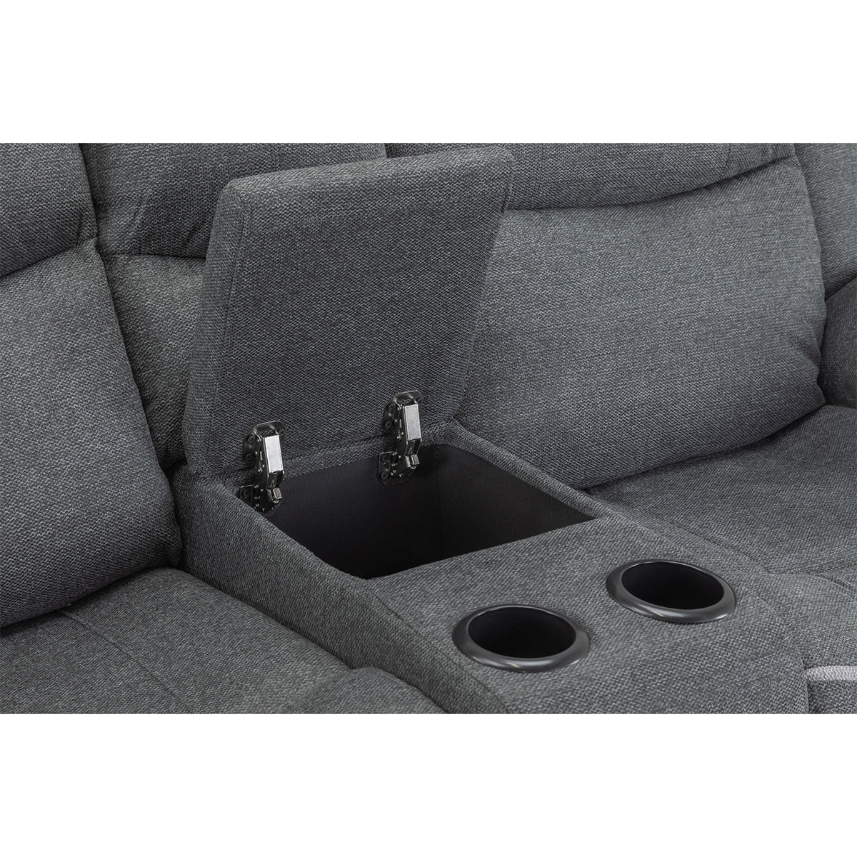 Fabric 2 Seater Sofa Electric Recliner - Harald