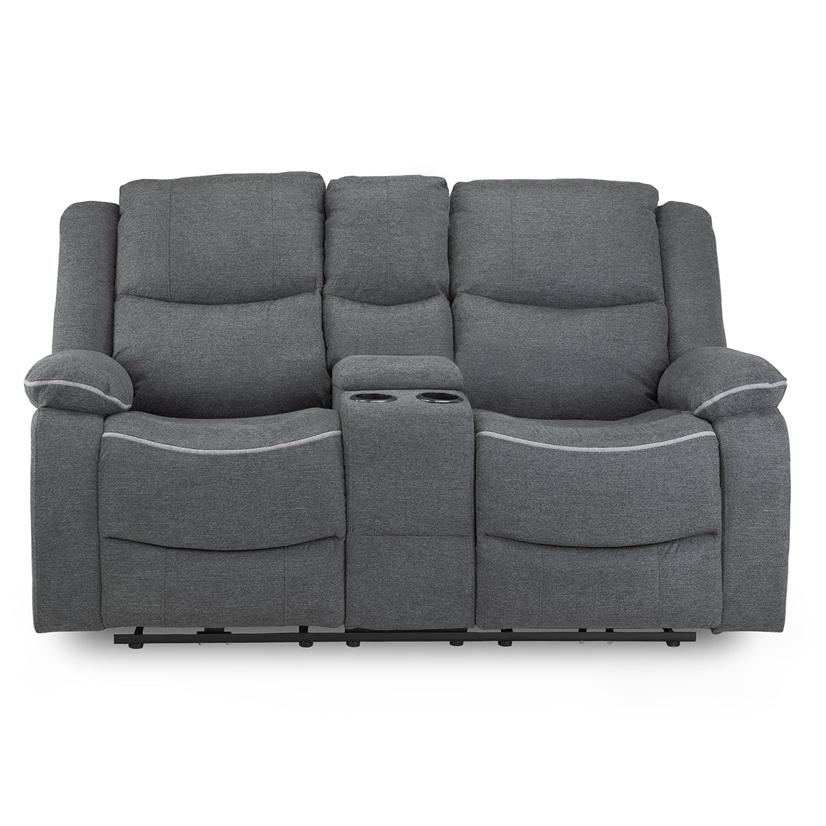 Fabric 2 Seater Sofa Electric Recliner - Harald