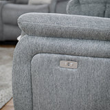 Fabric 2 Seater Sofa Electric Recliner - Linden