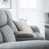 Fabric 2 Seater Sofa Electric Recliner - Linden