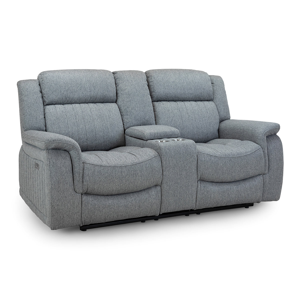 Fabric 2 Seater Sofa Electric Recliner - Linden