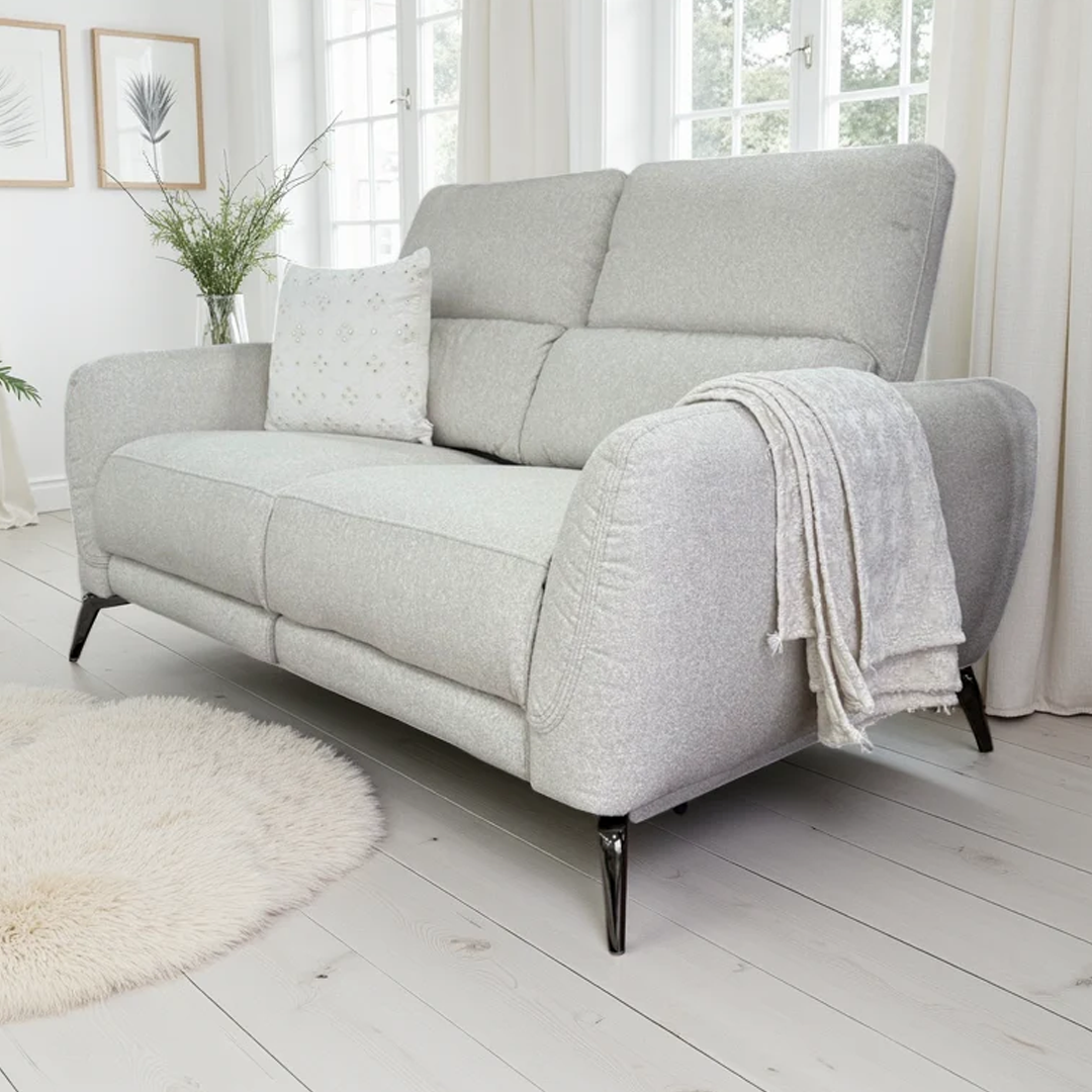 Fabric 2 Seater Sofa Electric Recliner - Sorrento