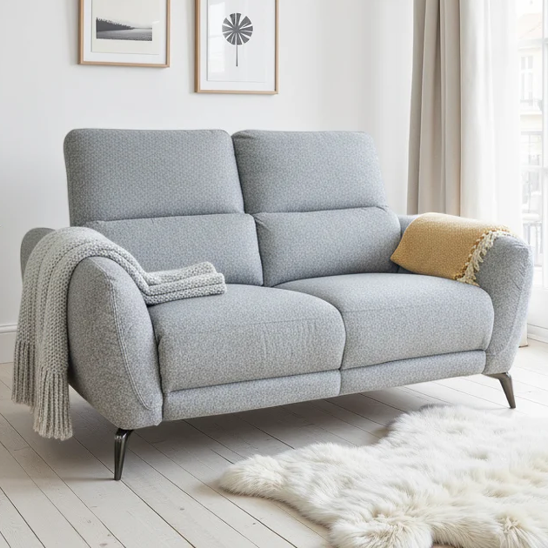 Fabric 2 Seater Sofa Electric Recliner - Sorrento