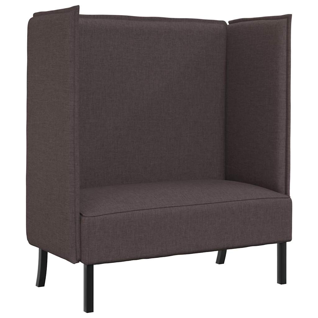 Fabric 2 Seater Sofa Highback - Vantage Home