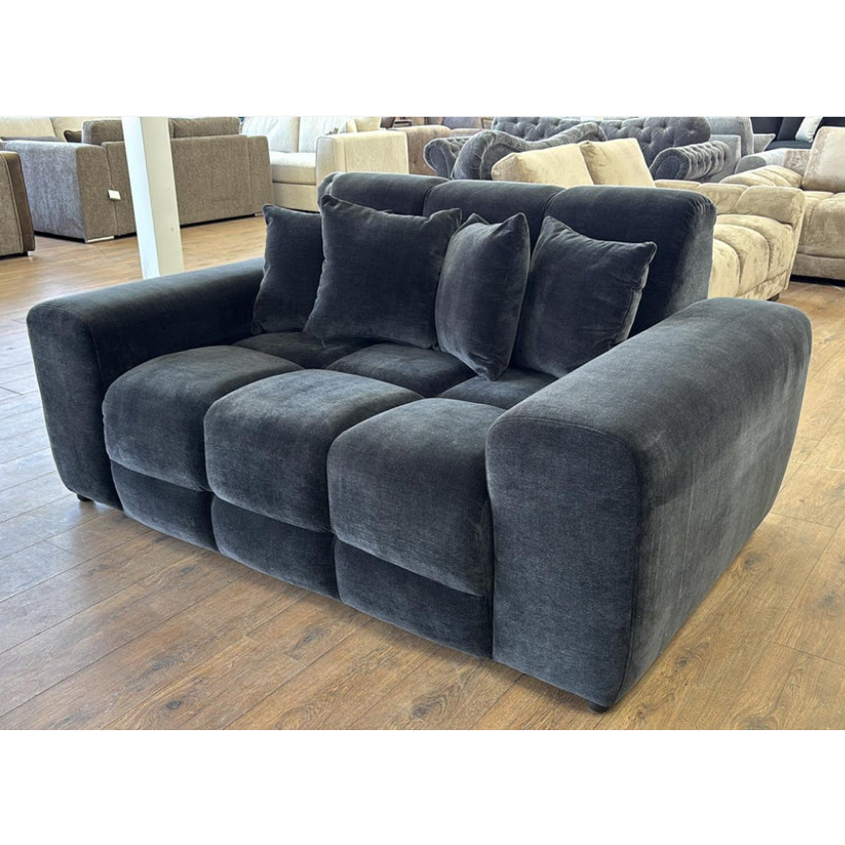 Fabric 2 Seater Sofa - Jacob