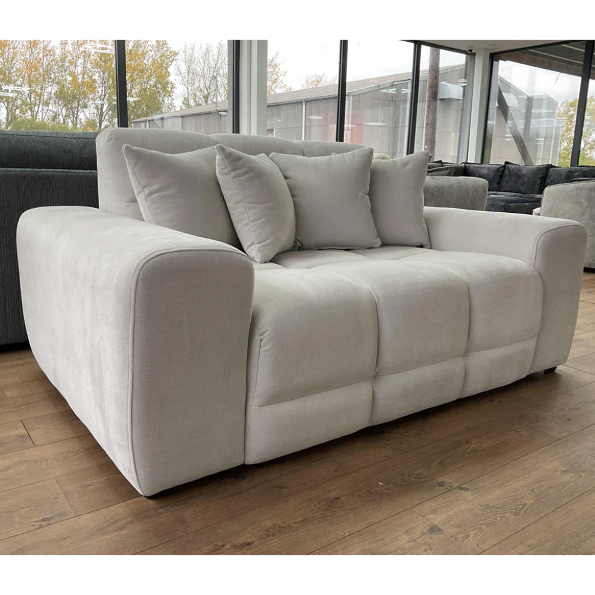 Fabric 2 Seater Sofa - Jacob