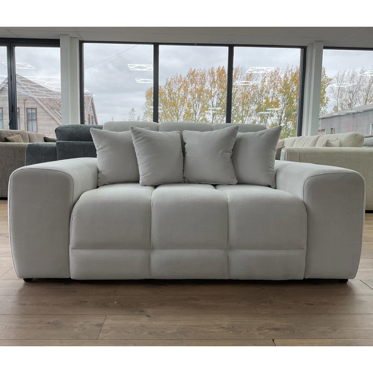 Fabric 2 Seater Sofa - Jacob