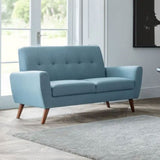 Fabric 2 Seater Sofa - Monza
