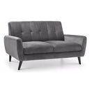 Fabric 2 Seater Sofa - Monza