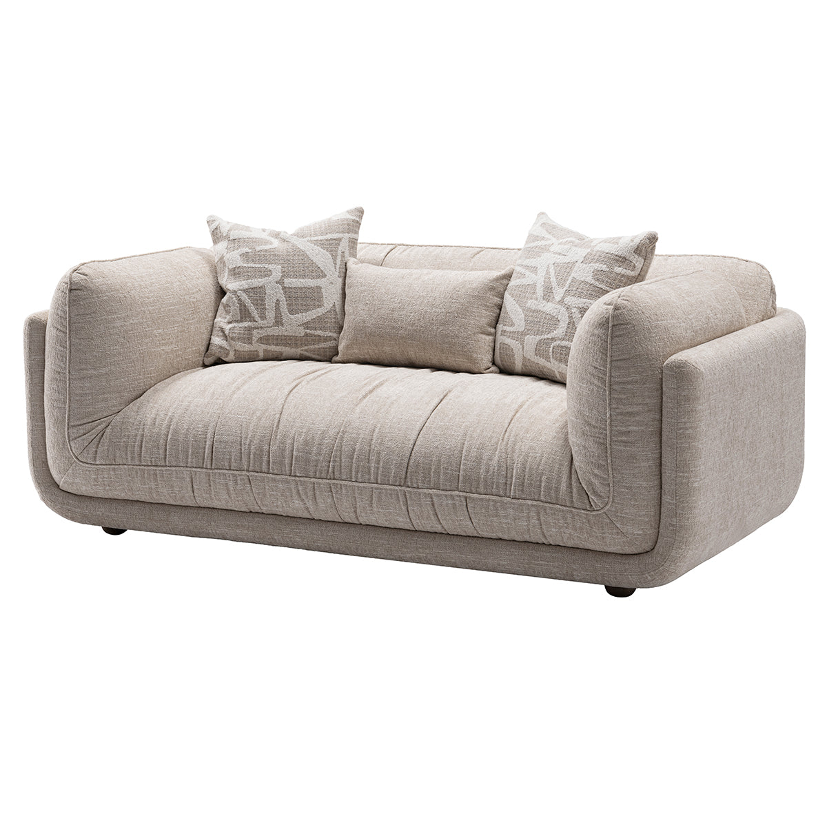 Fabric 2 Seater Sofa - Oxford