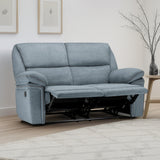 Fabric 2 Seater Sofa Recliner - Elio