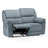 Fabric 2 Seater Sofa Recliner - Elio