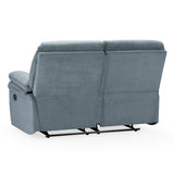 Fabric 2 Seater Sofa Recliner - Elio