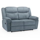 Fabric 2 Seater Sofa Recliner - Myra
