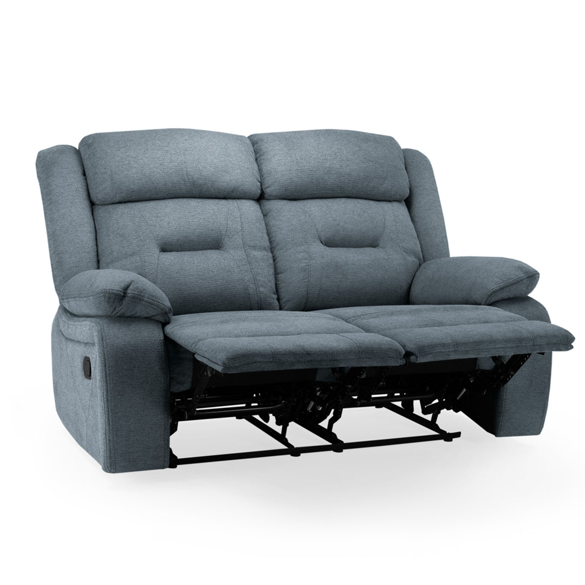 Fabric 2 Seater Sofa Recliner - Novie