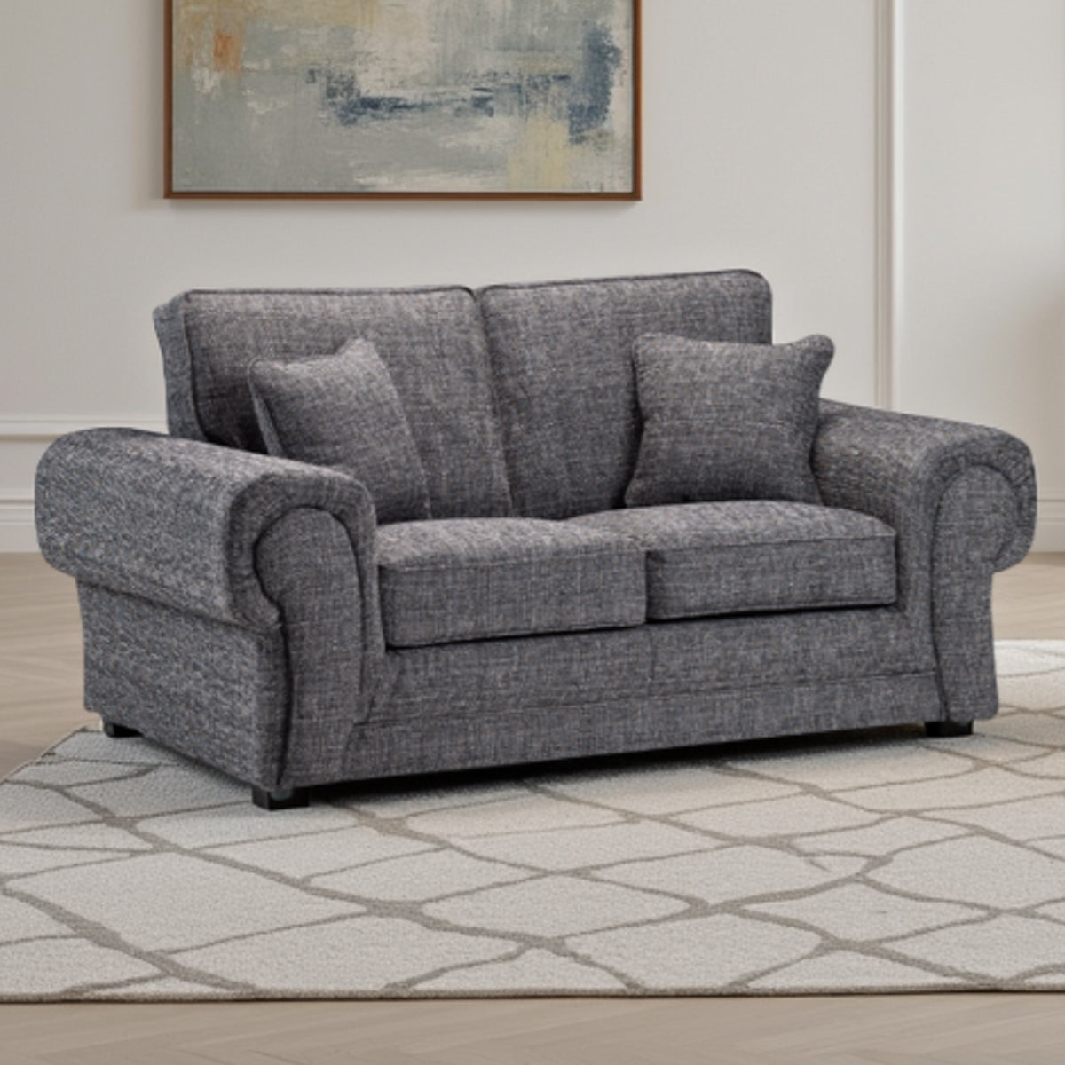 Fabric 2 Seater Sofa - Wilcot