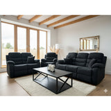 Fabric 3 + 2 + 1 Sofa Set Manual Recliner - Stanley