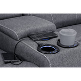 Fabric 3 + 2 Seater Sofa Set Electric Recliner - Galaxy Tech