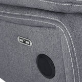 Fabric 3 + 2 Seater Sofa Set Electric Recliner - Galaxy Tech