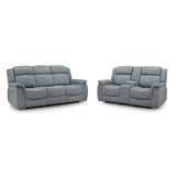 Fabric 3 + 2 Seater Sofa Set Electric Recliner - Linden